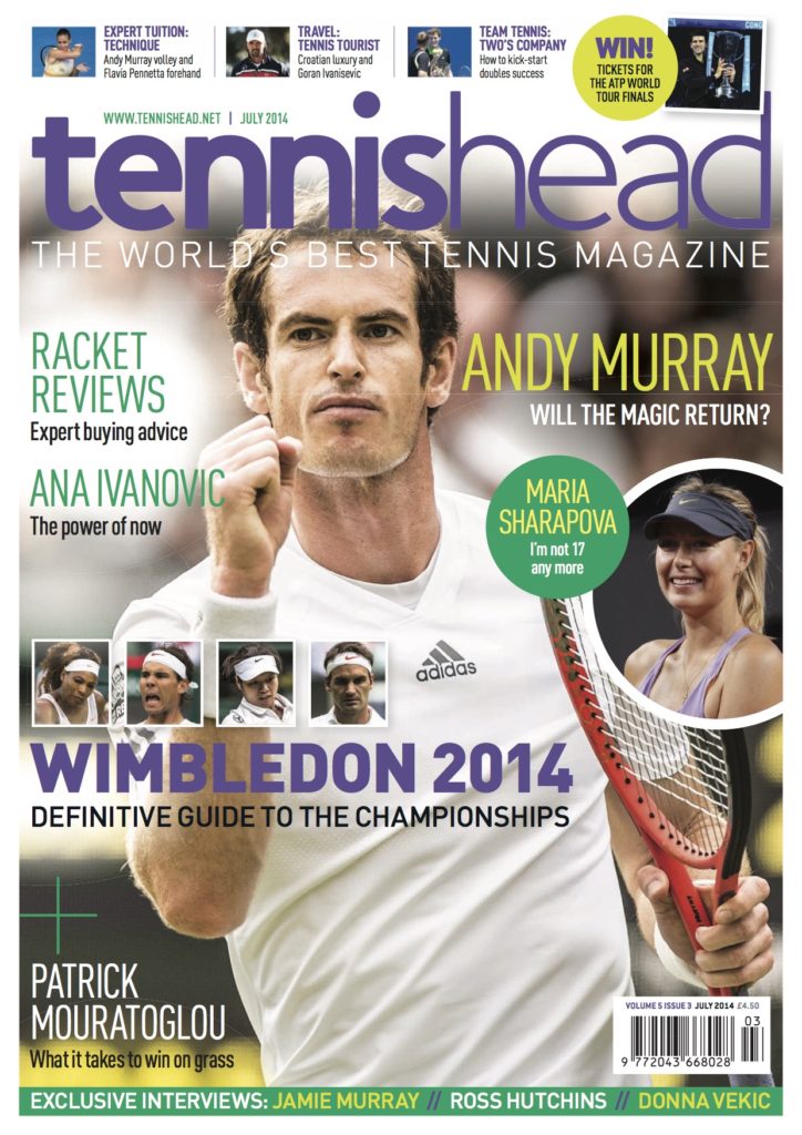 Tennishead, the world's best tennis magazine since 2010