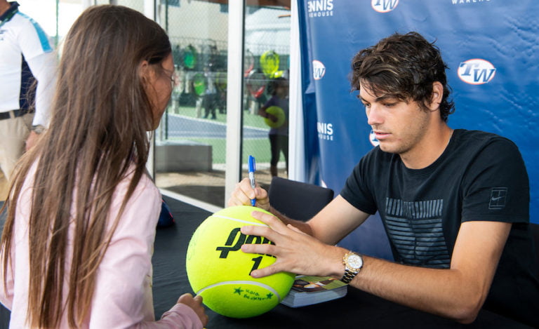 Taylor Fritz tournament schedule 2020