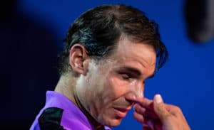 Rafa Nadal cries after winning US Open 2019