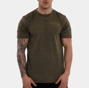 WRA Custom rapid dry khaki t-shirt