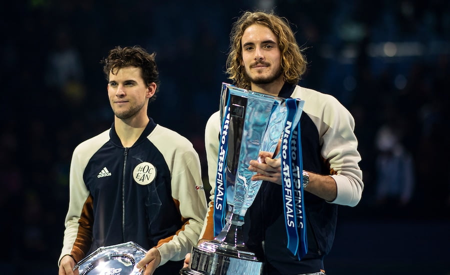 Stefanos Tsitsipas ATP Finals champion 2019