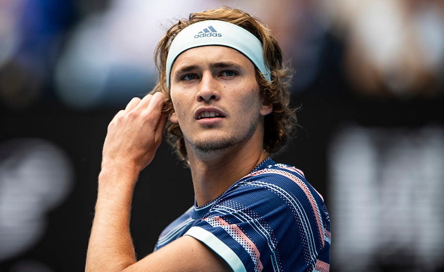 Alexander Zverev at Australian Open