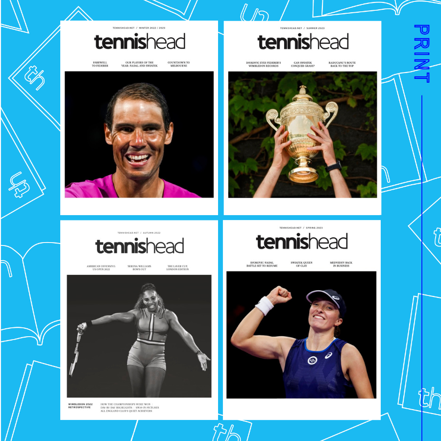 Tennishead Magazine US Open, August 2023 Issue, 40% OFF