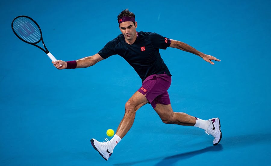 Roger Federer at Australian Open