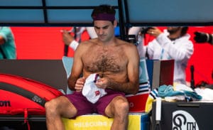 Roger Federer injury scare