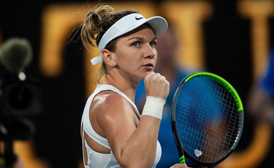 Simona Halep at Australian Open