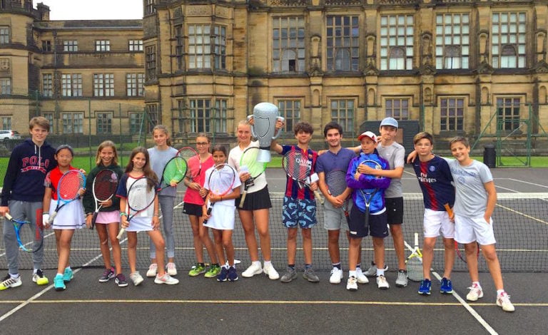 Improve your tennis & learn English at the Stonyhurst Tennis Academy