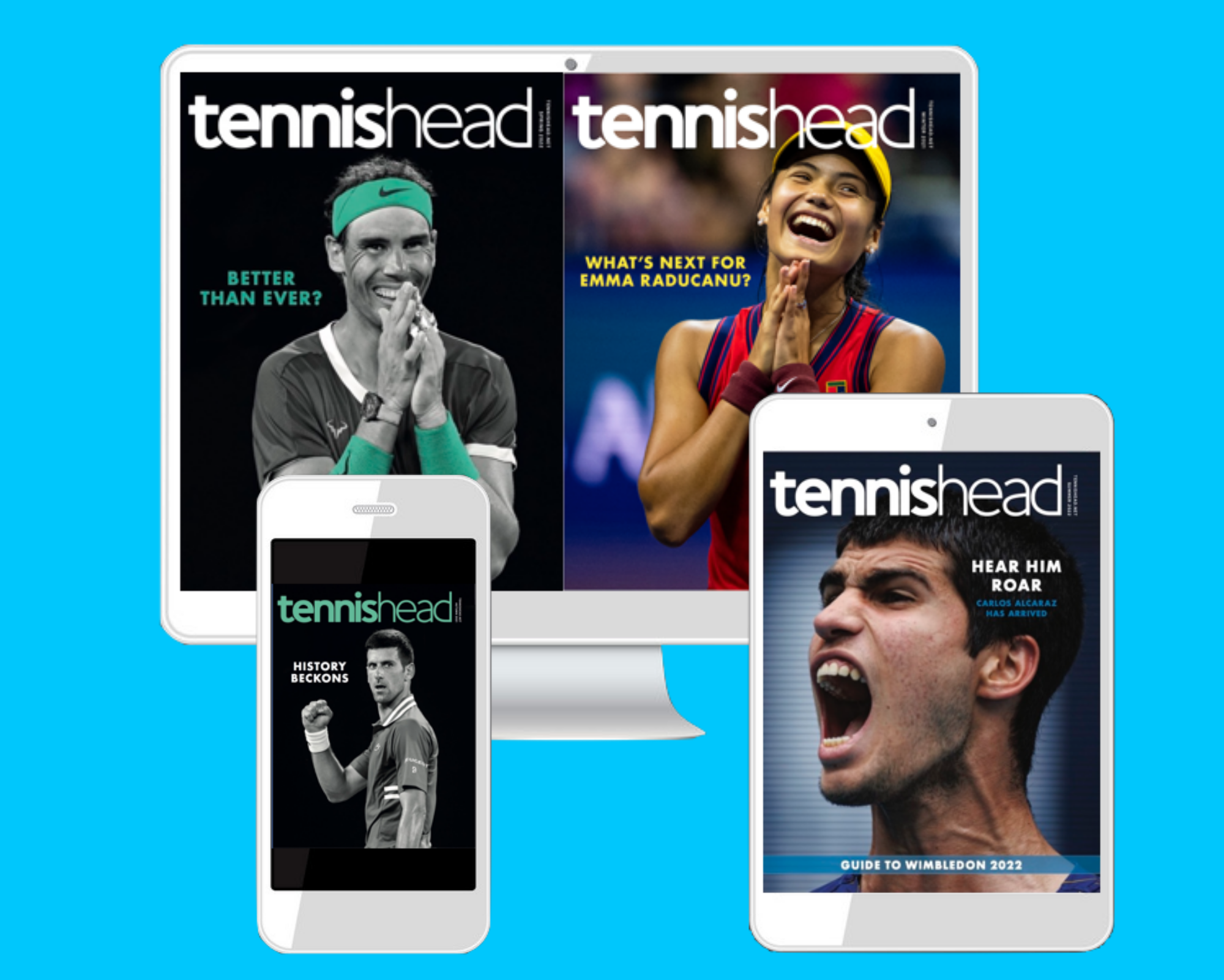 Tennishead magazine digital subscription