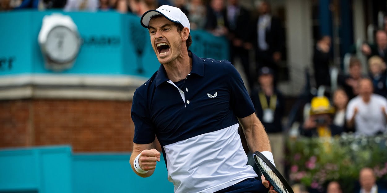 Andy Murray at Queens