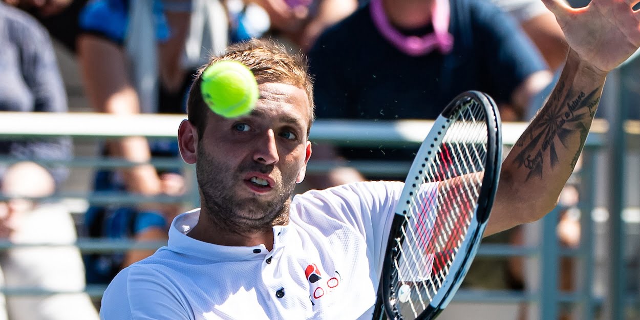 Dan Evans at the 2019 US Open