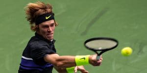 Andrey Rublev at the 2019 US Open