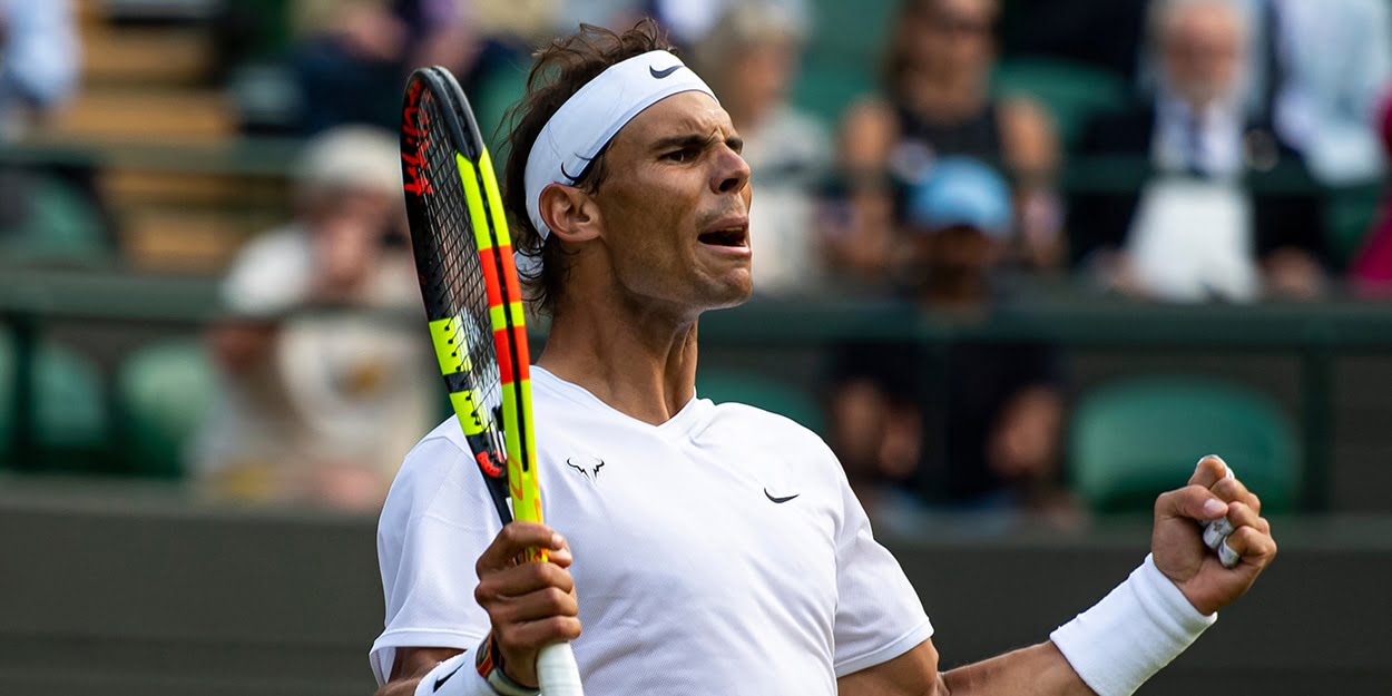 Rafael Nadal at Wimbledon