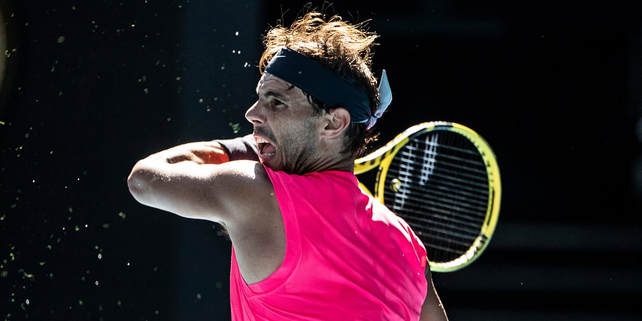 Rafael Nadal forehand Australian Open