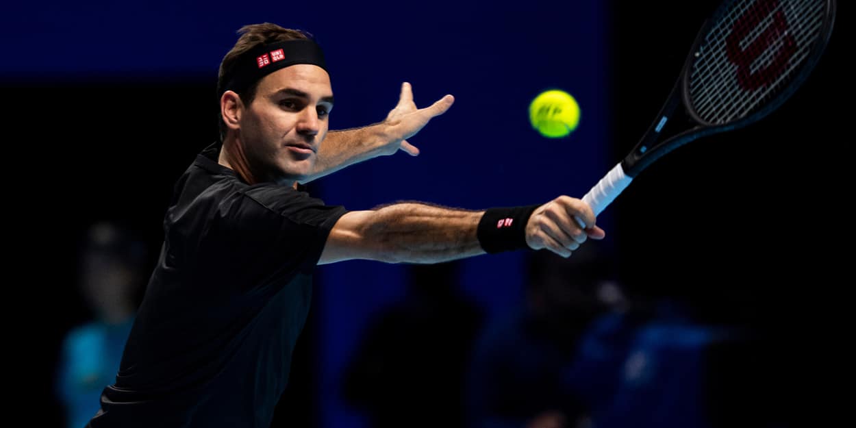 Roger Federer backhand