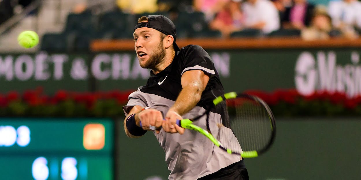 Jack Sock at Indian Wells 2018