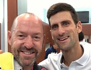 Craig O'Shannessy Novak Djokovic