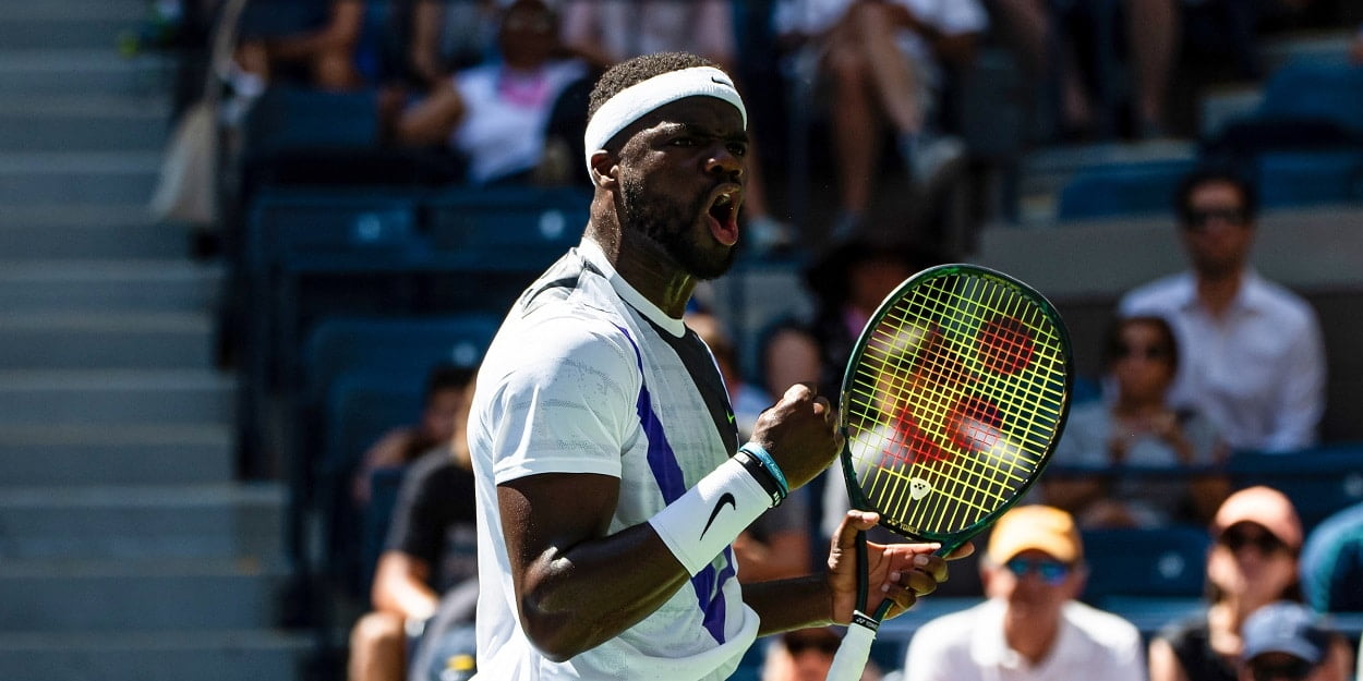 Frances Tiafoe Fist Pump