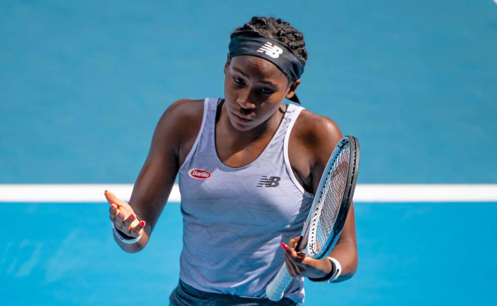 Coco Gauff Australian Open 2020