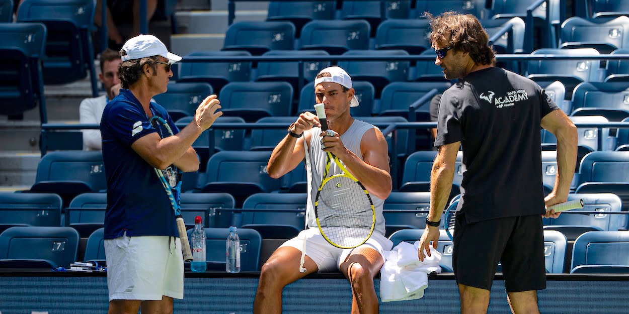 Rafa Nadal coaching team