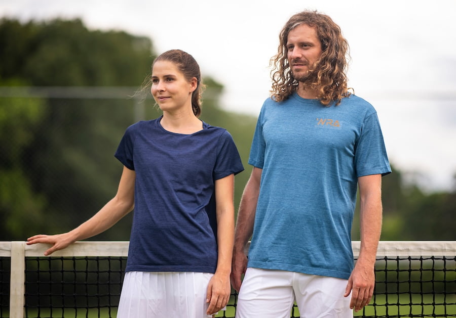 WRA mens and womens tennis clothing