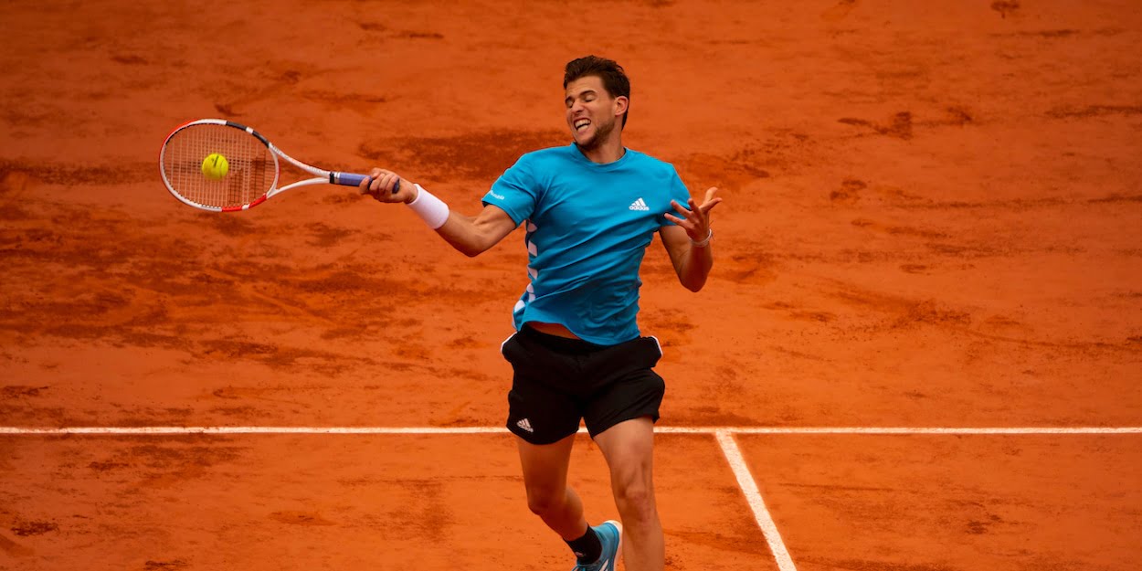 French Open Dominic Thiem 2019 forehand