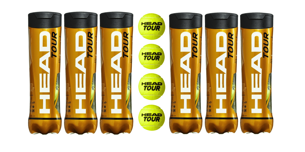 Head Tour Tennis Balls Dozen 