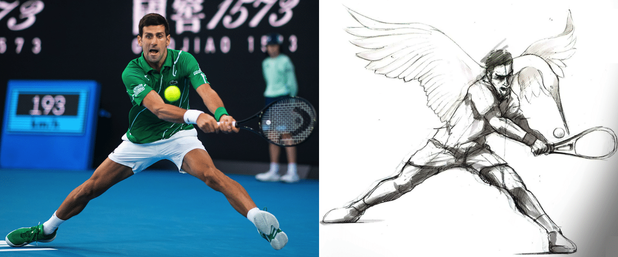 novak tennis shoes