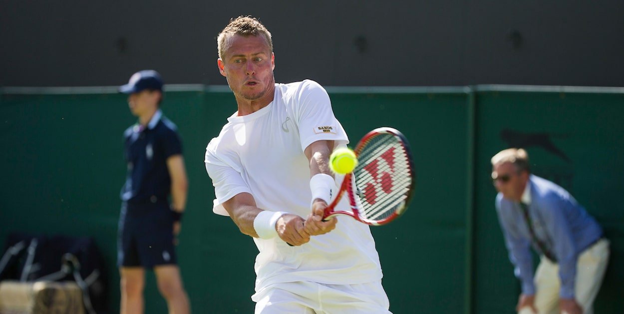 Lleyton Hewitt Andy Roddick Wimbledon 2009