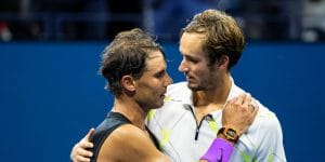 Rafael Nadal and Daniil Medvedev US Open final 2019