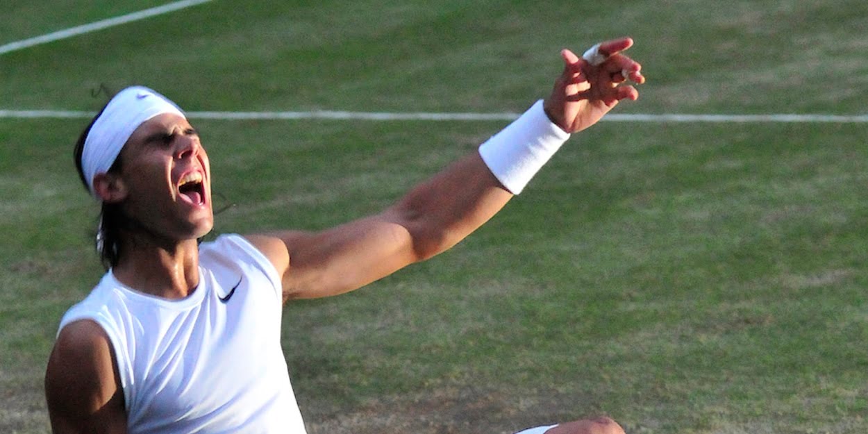 Rafa Nadal beats Roger Federer Wimbledon 2008 final