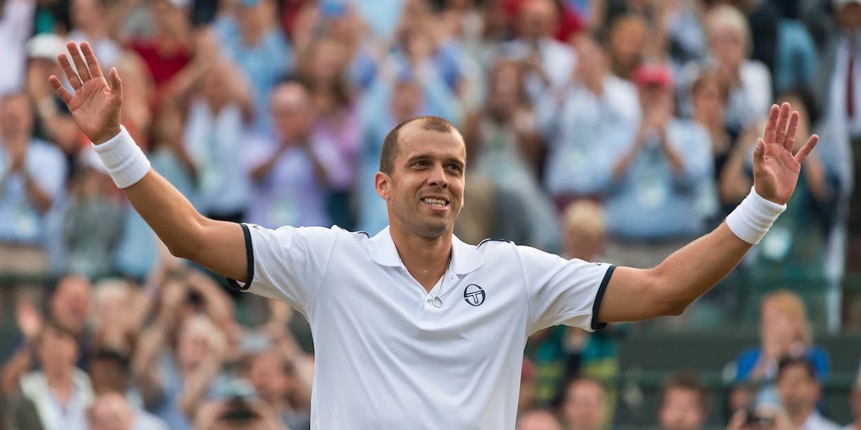 Gilles Muller Rafa Nadal Wimbledon 2017