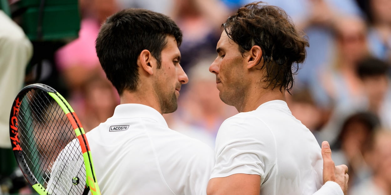 Novak Djokovic Rafa Nadal Wimbledon 2018