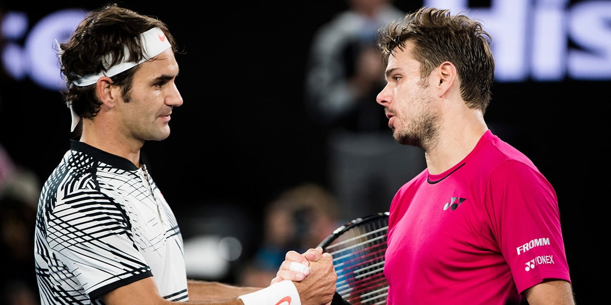 Roger Federer and Stan Wawrinka