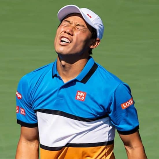 Kei Nishikori - former US Open finalist