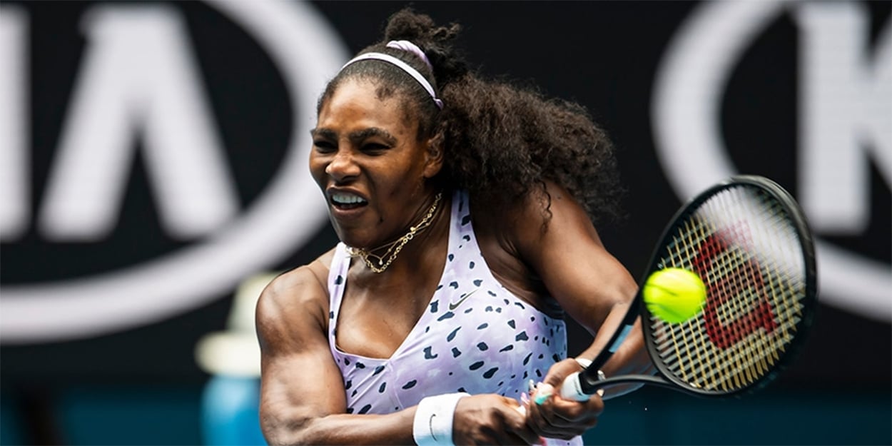 Serena Williams backhand