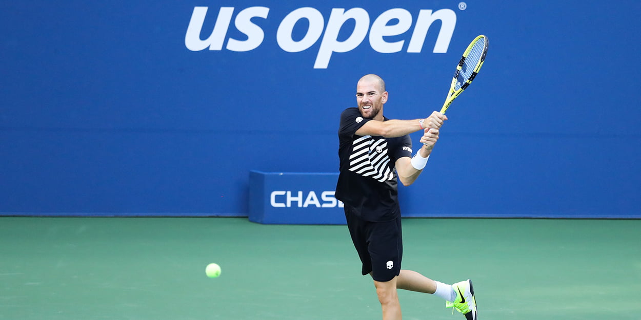 Adrian Mannarino at US Open