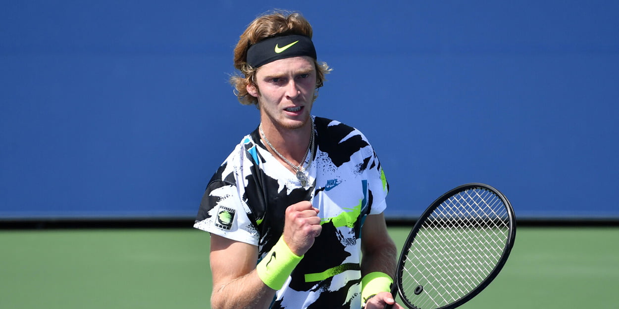 Andrey Rublev wins most improved award