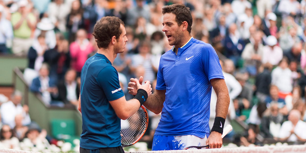 Andy Murray and Juan Martin del Potro