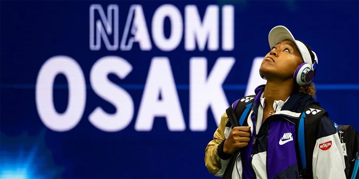 Naomi Osaka US Open entrance