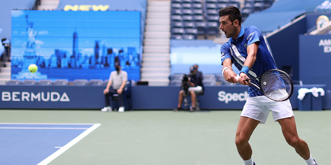 Novak Djokovic at US Open