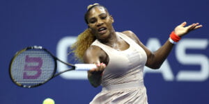 Serena Williams forehand US Open