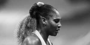 Serena Williams pensive - US Open