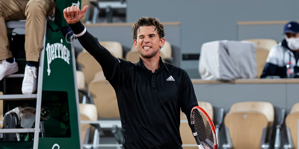 Dominic Thiem Roland Garros 2020