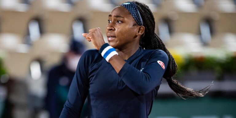 Coco Gauff reaches Rome semi-finals after Barty forced to ...