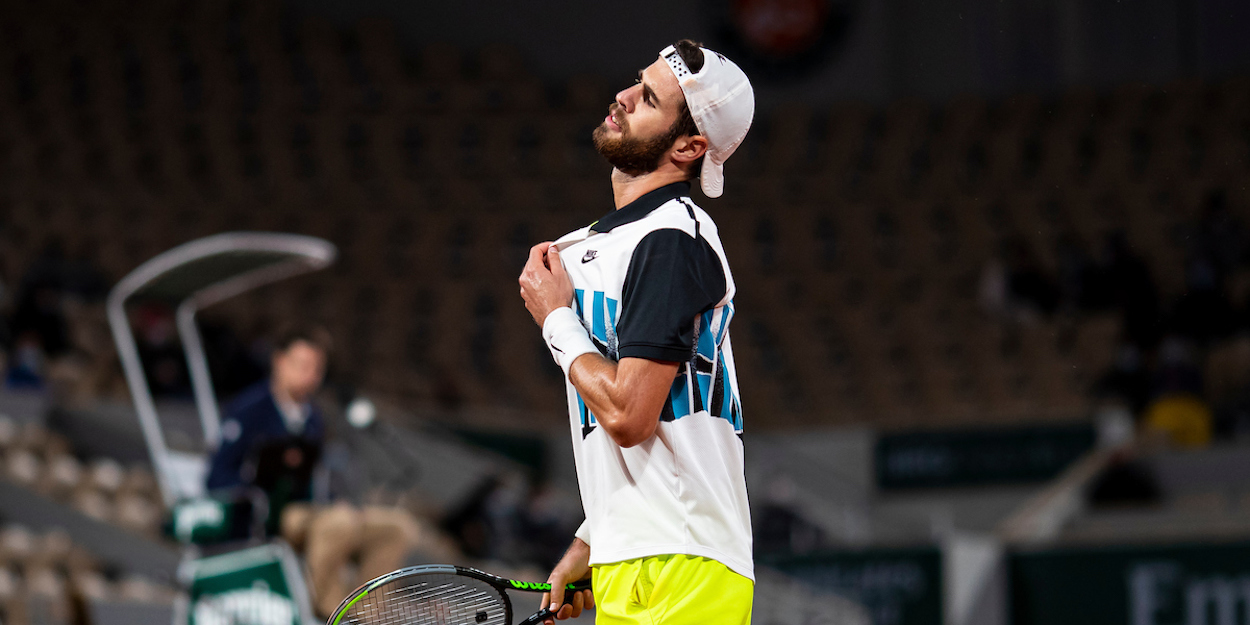 I Didn T Want To Insult Anyone Or Act Like This Says Khachanov After Defeat