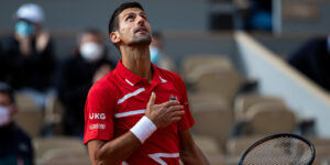 Novak Djokovic hits line judge with ball French Open 2020