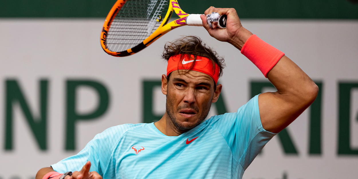 Rafa Nadal forehand French Open 2020