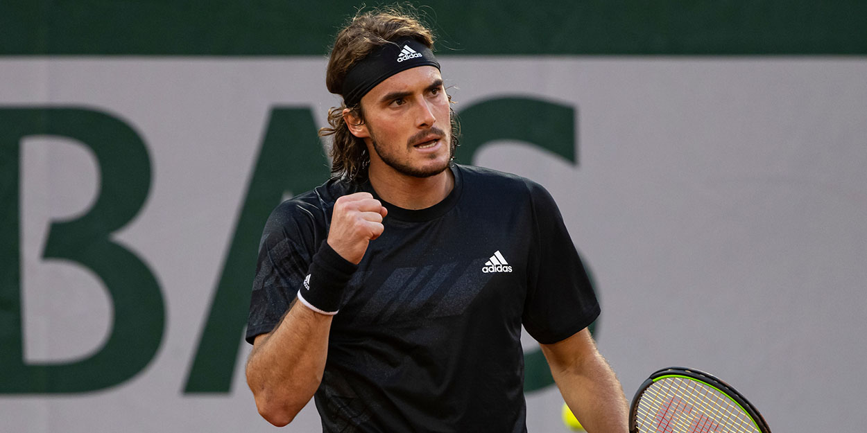 adidas tennis shirt tsitsipas