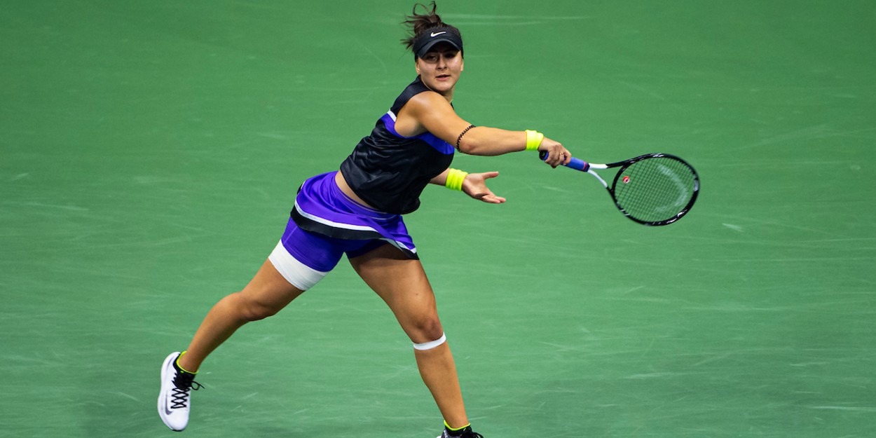 Andreescu at the 2019 US Open