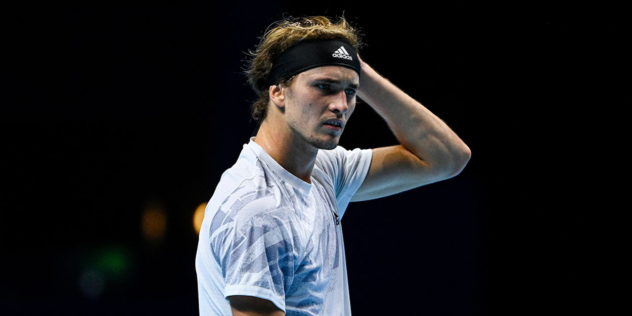 Alexander Zverev dismayed